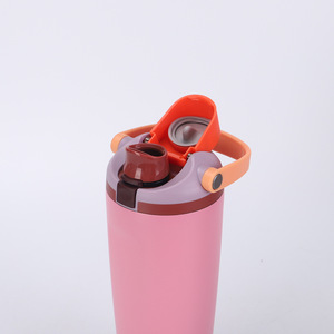 Nuovo arrivo grande capacità 30oz doppia parete in acciaio inox bicchieri Logo personalizzato isolato bottiglie d'acqua con coperchio di rimbalzo - Product Image 5