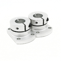 Support de guidage linéaire compact à bride en aluminium anodisé de 16 mm STHWCB16 STHWCB 16 avec siège de roulement à bride