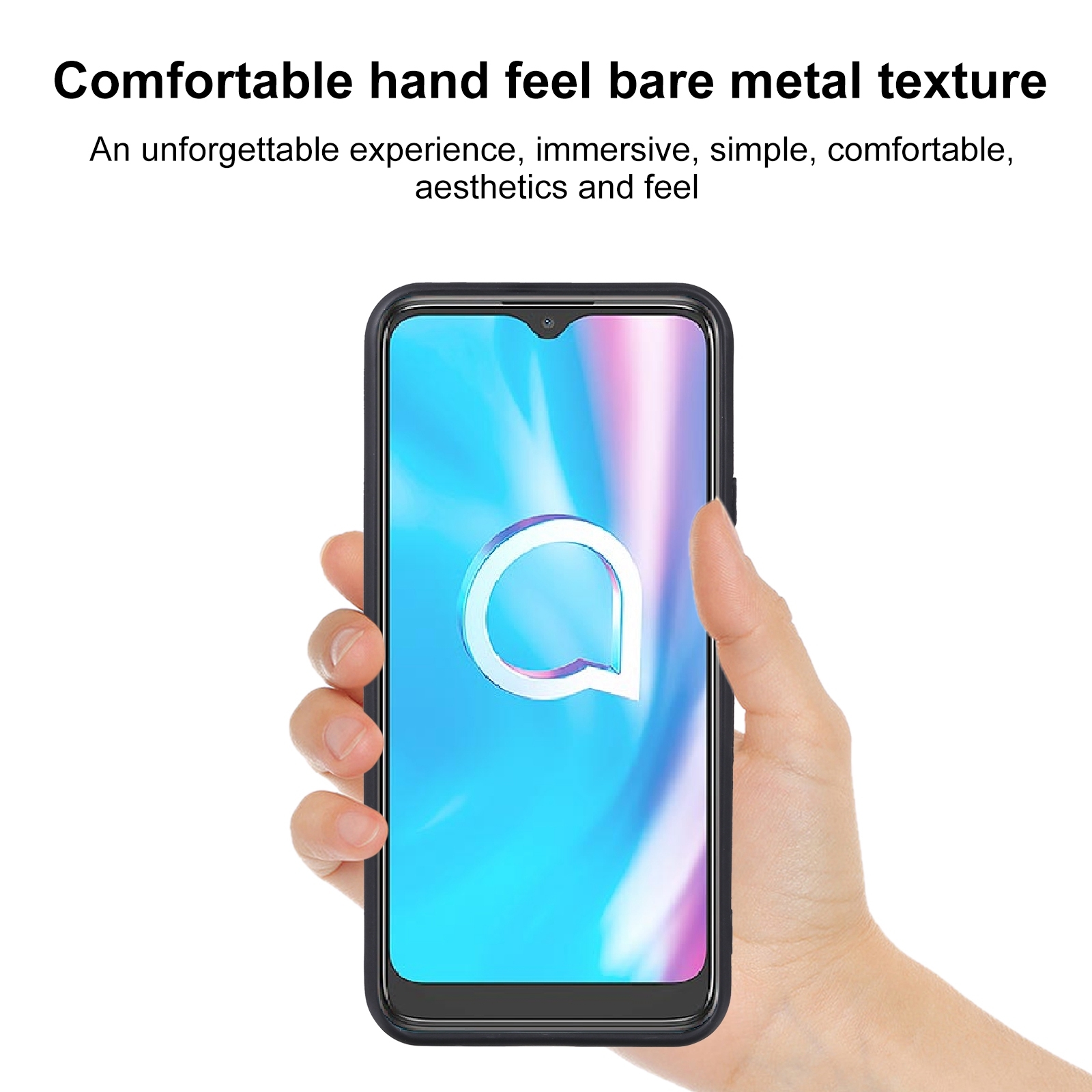 Pack 2 In 1 Per Alcatel 1S 2020 / 3L 2020: Custodia Trasparente + Vetro Temperato