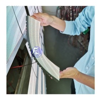 Pantalla LED Flexible para Interiores X,X, Módulo LED Plegable de Alto Contraste para Decoración Interior de Centros Comerciales
