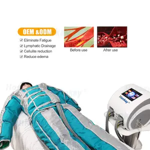 air pressure detox Pressotherapy lymphatic pressotherapy inflatable body suits infrared pressotherapy machine