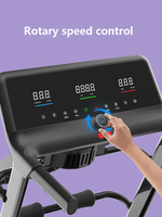 Tapis roulant électrique pour usage domestique, moteur 2,5 CV, design pliable, écran LCD, fonctionnement ultra-silencieux, synchronisation avec application intelligente