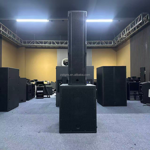 NXL 44-A Active 3* Plywood Waterproof 1400W Power Column Speakers Sound System Professional Stage Outdoor - Product Image 2