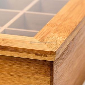 กล่องชาไม้ไผ่พร้อมช่องใส่ถุงชา 6 หรือ 8 ช่อง - Product Image 4