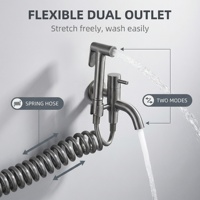 Pistolet de douche thermostatique moderne en alliage pour toilettes, avec corps de valve, pour eau chaude, pour bidet musulman, garantie 5 ans