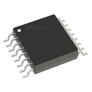 557GI-03LFT IC CLK SOURCE PCI EXPRSS 16TSSOP Chip IC Nuevo Original En Stock - Product Image 1