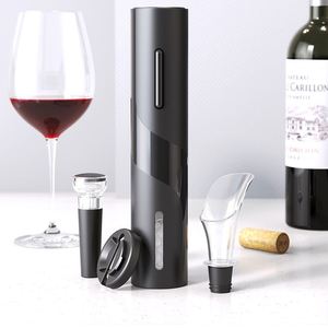 Ouvre-bouteille électrique de haute technologie pratique, ouvre-bouteille automatique, tire-bouchon créatif, ensemble d'outils à vin tout-en-un - Product Image 1