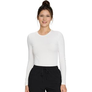 Sous-vêtements médicaux à manches longues pour femmes, lot de 3, col haut, mélange de coton, confortables, uniformes d'hôpital - Product Image 2