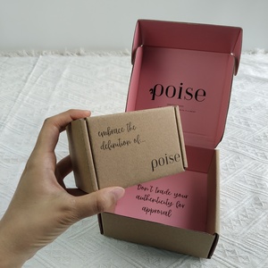 Biểu Tượng Tùy Chỉnh In Sóng Hình Cho Rách Mở Bao Bì Hộp Sóng Chết Cắt Gấp Bưu Phẩm Vận Chuyển Gửi Thư Hộp - Product Image 6