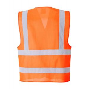 PORTWEST - FR75ORRXX/3X Gilet orange haute visibilité résistant au feu-EAN 5036108204526 FLAME RESISTANT WORKWEAR - Product Image 2