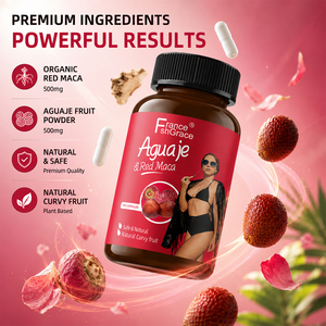Fabricante de Suplementos de Maca Roja de Alta Calidad con Marca Privada para Mujeres, Apoyo Energético, 100 Cápsulas de Maca Roja Aguaje - Product Image 2