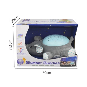 Juguete de Animal de juguete para niños, juguete suave de elefante con luz nocturna, proyector de estrella y elefante de peluche de <span class=keywords><strong>ruido</strong></span> <span class=keywords><strong>blanco</strong></span> - Product Image 6