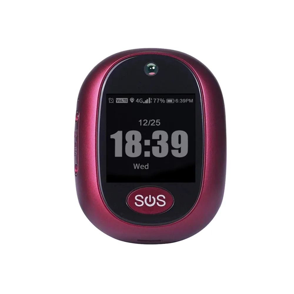 Traceur GPS personnel 4G RF-V45, localisateur Anti-perte SOS à une touche pour enfants âgés, plate-forme d'application gratuite GPS