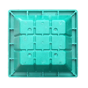 BMC SMC 복합 플라스틱 잔디 분지 잘 OEM ODM 맞춤형 잔디 잔디 맨홀 커버 - Product Image 4