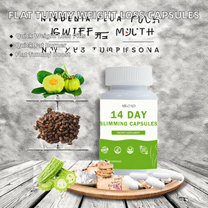 Pil Diet Pelangsing Perut Rata Organik untuk Dewasa, Penekan Nafsu Makan, Kapsul Produk Kecantikan untuk Menurunkan Berat Badan - Product Image 2