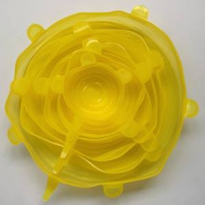 Lot de 6 couvercles en silicone multifonctionnels pour la conservation des aliments, vente en gros, offre spéciale - Product Image 4