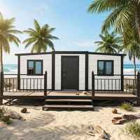 Casa Contenedor Modular de Lujo de 20 Pies, Diseño de Casa Contenedor Prefabricada de Lujo, Más Vendida