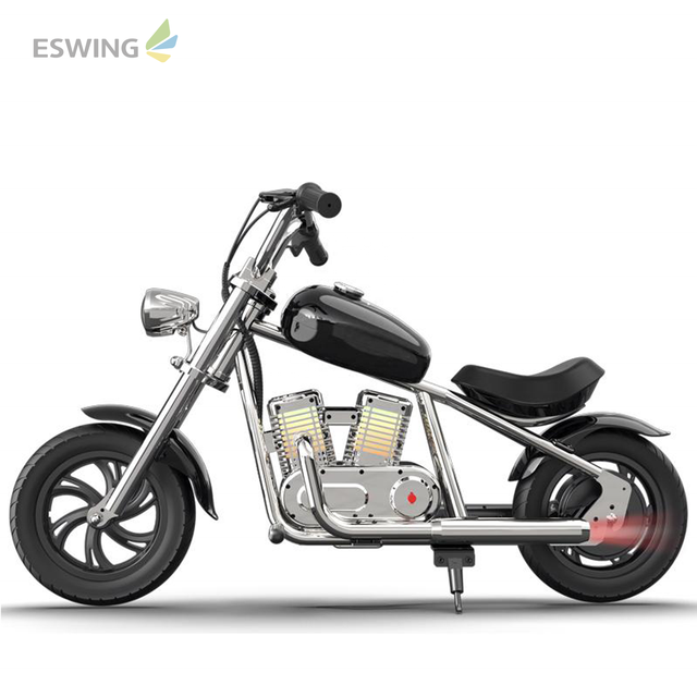 ES-K2 Modern Children's Electric Motorcycle 200W 5.2Ah Removable Lithium-ion Battery Steel 2-Wheel Electric Scooter for Kids