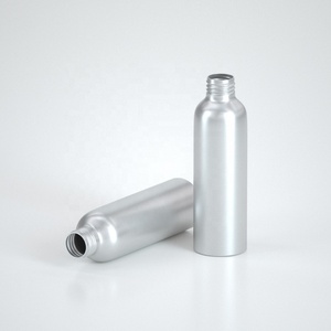 Flacon de parfum en <span class=keywords><strong>aluminium</strong></span> avec couvercle rabattable, tailles de 30 ml à 500 ml, conteneur de lotion cosmétique, base en métal et bouchon à vis - Product Image 2