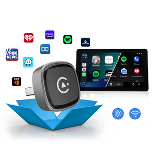 Carlinkit Mini Ultra5 Ai Box <b>Wireless</b> Android Auto Carplay Dongle Connect Easy Setup Usb Car Play Adapter Massive Apps In Car - Product Image 1