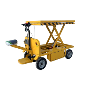 Kereta datar pengangkat hidrolik <span class=keywords><strong>Manual</strong></span> 150kg, | Lift seluler mesin angkat kecil dorong kereta datar - Product Image 3