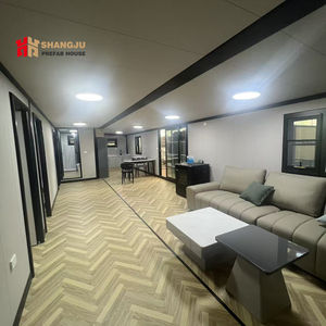 Maison conteneur à double aile personnalisable avec balcon, isolation <span class=keywords><strong>EPS</strong></span>/PU/laine de roche - Product Image 4