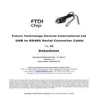 Chipset Ftdi de 1,8 m, USB personalizado RS485 a cable adaptador serie de cable abierto
