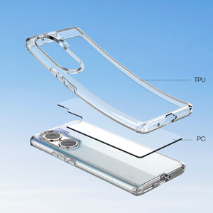 Soonleader Crystal Clear PC Anti Yellow TPU Housse de téléphone portable antichoc pour <span class=keywords><strong>Huawei</strong></span> Honor 60 pro - Product Image 3