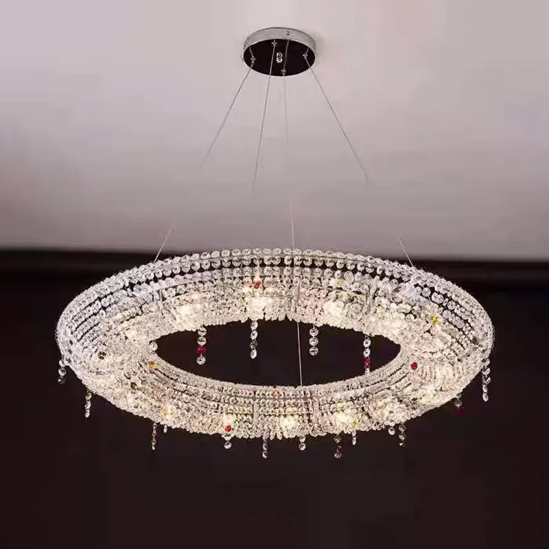 Люстры manooi artikoi lamp artica lamba, круглая современная роскошная подвесная люстра для жилых помещений, хрустальные люстры в итальянском стиле