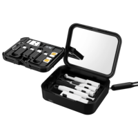 Nouvelle sortie Great Roc : Boîte de rangement multifonctionnelle sans fil pour chargement et nettoyage, avec kit de câbles pour le voyage