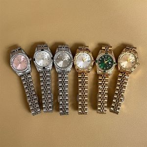 Montre élégante pour femme avec cadran étoilé, bracelet en acier cristallisé, montre à quartz tendance - Product Image 6