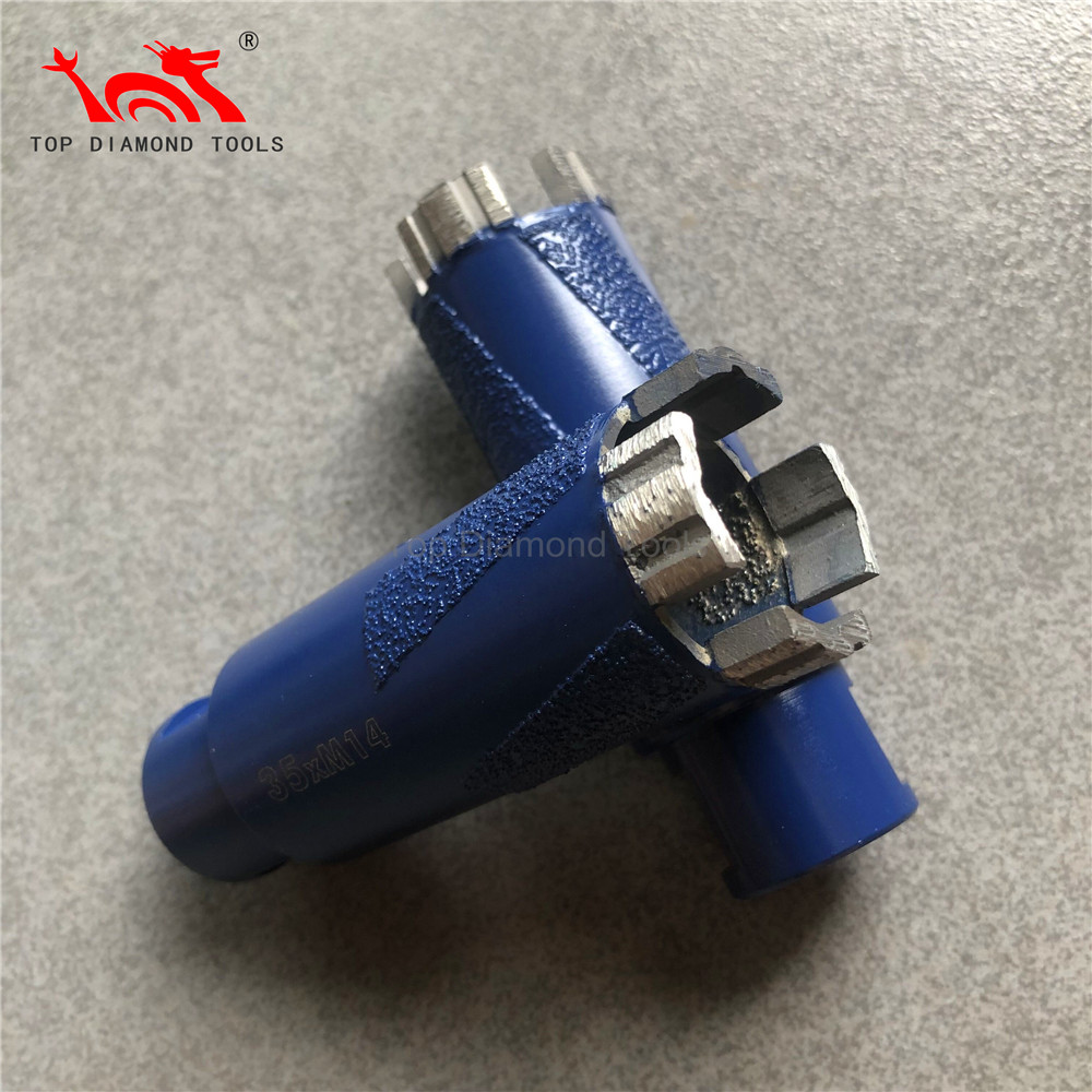 Алмазные буровые долота для сверления гранита, кварца, диаметр 1, 3/8 дюйма
