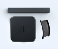 Support de casque en aluminium, support de casque de jeu peu encombrant, organisateur de bureau, support de suspension pour écouteurs