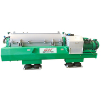 Motor Bearing Separator Horizontal Decanter Centrifuge Kapasitas Tinggi Hemat Energi untuk Pemisahan Padatan Cair dan Pengeringan Lumpur
