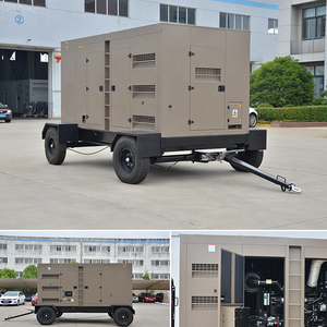 Generatore Diesel Silenzioso Doosan <span class=keywords><strong>Hyundai</strong></span> 350kW 438kVA, Gruppo Elettrogeno Trifase per Emergenze - Product Image 6