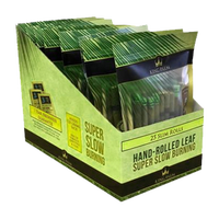 Boîtes de vente au détail pour cigares écologiques, imperméables, en carton, avec logo personnalisé, revêtement UV, emballages en papier, boîtes de présentation