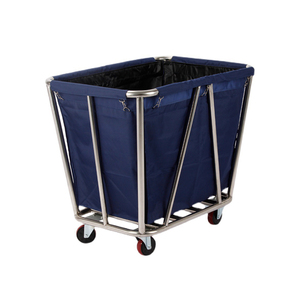 Hotel Kegelvormige Linnen Kar Hotel Roomservice Karren Wasruimte Collectie Roestvrij Staal Vuil Linnen Recycling <span class=keywords><strong>Trolley</strong></span> - Product Image 1
