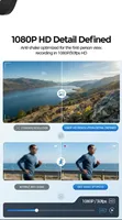 Caméra IA 4K HD avec traduction en temps réel, audio à oreille ouverte, lentille photochromique, commande vocale, contrôle par application, cadre en plastique et titane, 7 jours