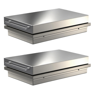 Usine Heavy Duty Premium 304 Acier Inoxydable 11-In Drop-in <span class=keywords><strong>Barbecue</strong></span> <span class=keywords><strong>Barbecue</strong></span> Cabinet Cuisson <span class=keywords><strong>Gaz</strong></span> Brûleur Simple Côté Grill avec Couvercle - Product Image 3