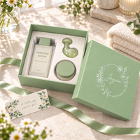 Boîte d'emballage personnalisée en carton rigide pour coffret de soins de la peau, avec couvercle et base, idéale pour sérum et crème, pour salons de beauté et magasins de détail
