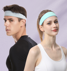 Diadema Deportiva Delgada y Transpirable al por Mayor, Banda Elástica de Poliéster y Algodón para Gimnasio, Voleibol y Fitness - Product Image 6