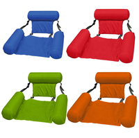 Chaises flottantes gonflables en PVC pour piscine, vente en gros