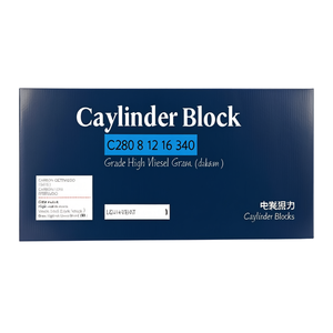 บล็อกกระบอกสูบ C280 8 12 16 3415 แกนเครื่องยนต์สำหรับรถบรรทุกขนาดเล็ก ดีเซล เกรดสำหรับยานยนต์ ความแข็งแรงสูง ผลิตจากเหล็กหล่อ - Product Image 1
