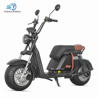 Scooter électrique à batterie au lithium longue portée 1000W 2000W, scooter à deux roues Citycoco pour adultes, pour le marché brésilien