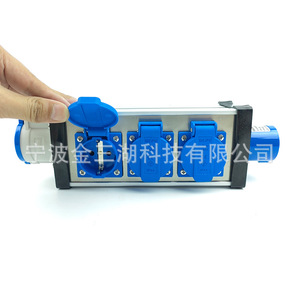 กล่องจ่ายไฟ 3 ทาง Weipu 16A 3 แกน สำหรับอุปกรณ์แสงสีเสียงบนเวที - Product Image 3