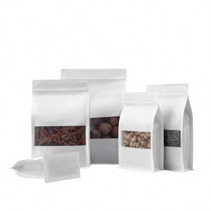 Sacs d'emballage alimentaire en plastique personnalisés avec logo, refermables, pour snacks, 14x24cm, vente en gros, pack promotionnel - Product Image 4