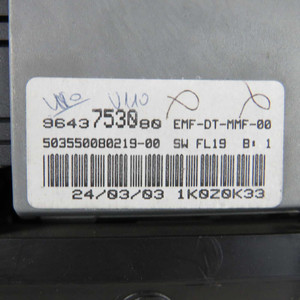 Quadro strumenti usato 9643753080 per Lancia Phedra 2002-2010 (78501) - Product Image 5