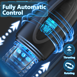Spacer ail Thrust ing Automatische Mastur batoren Rotation Stroker Männliche Masturbation Masturbieren des Spielzeug für Männer - Product Image 3