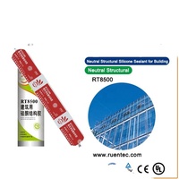 Scellant silicone structurel RUNTAI RT-8500 pour projets de façades murales en verre