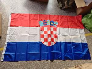 Bandera Personalizada para Eventos Deportivos de Fútbol al Aire Libre, 90*150cm, Poliéster, Banderas de Croacia, <span class=keywords><strong>Alemania</strong></span>, España y Otros Países, Impresión en Seda, Duradera - Product Image 6
